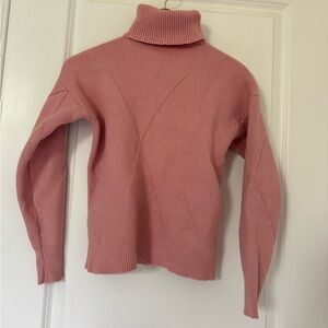 Vintage pink turtleneck